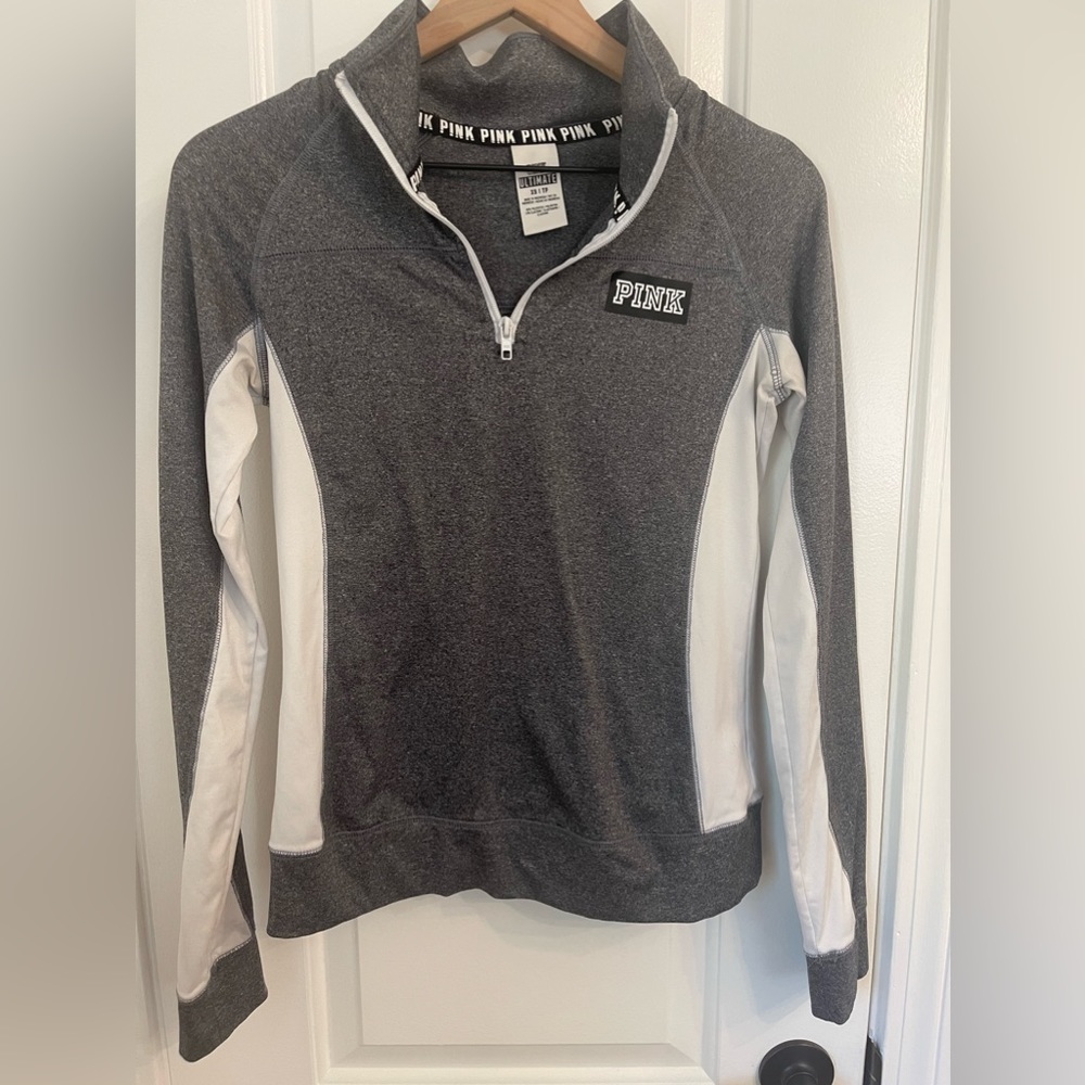 PINK lightweight stretch pullover